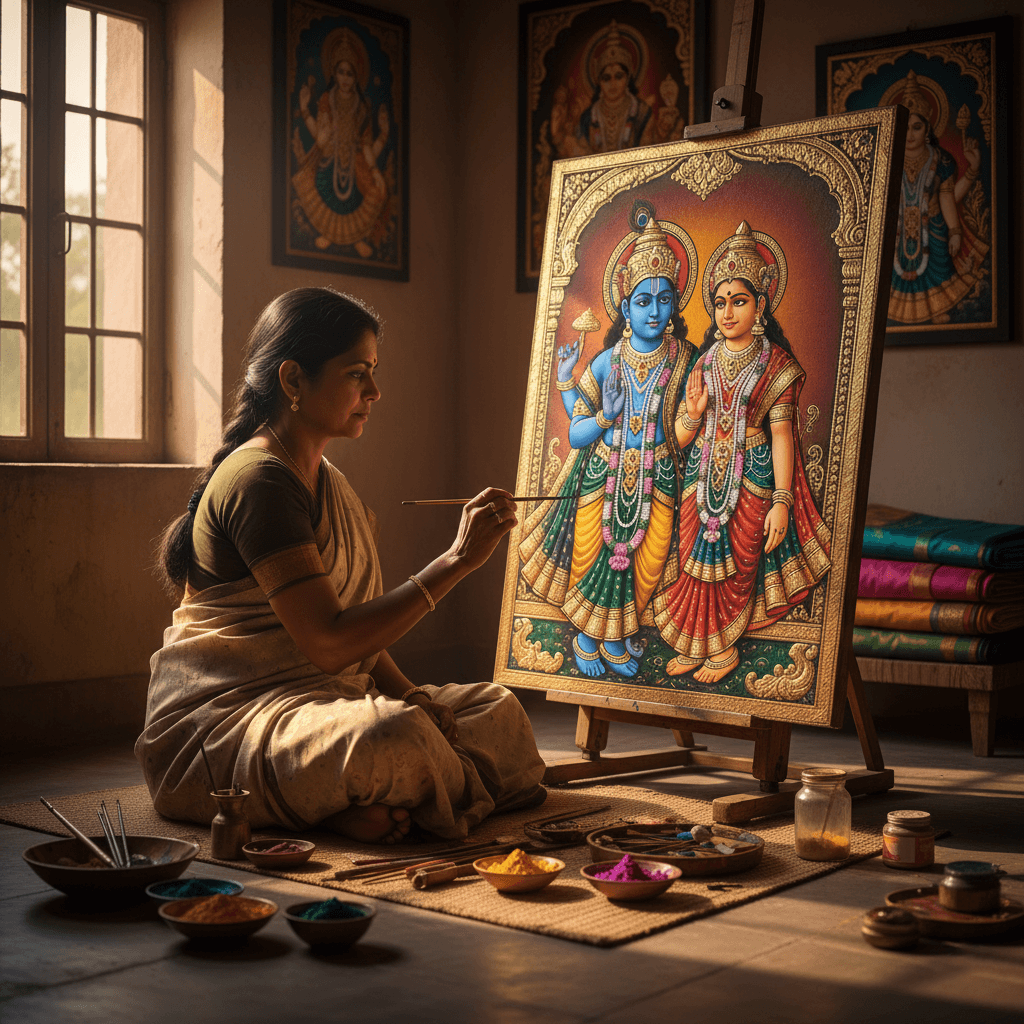 The Legacy of Tanjore Painting Culture feature image
